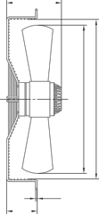 YWF(K)Ø400-ZX