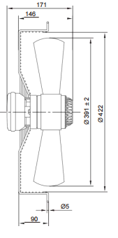 YWF(K)Ø400-ZX01-S5A