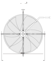 AC Axial Fans Ø450