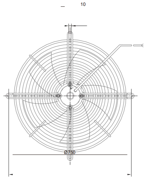 AC Axial Fans Φ630