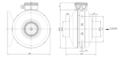 AC DUCT FANS  Φ150