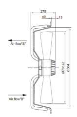 AC Axial Fans  Φ800