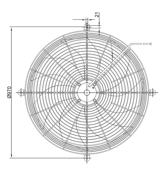 AC Axial Fans  Φ800