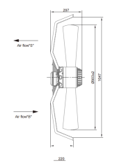 AC Axial Fans Φ910