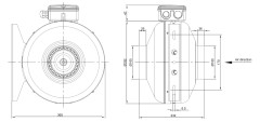 AC  DUCT FANS  Φ160