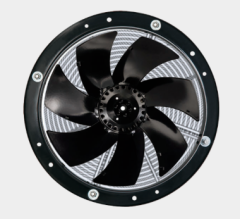 Single flange axial fan Φ300