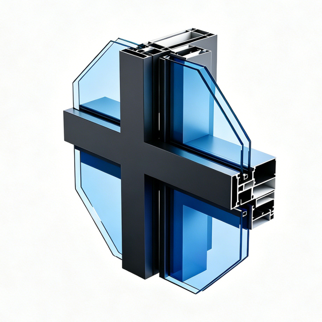Curtain Wall Window Series // Zenith 65 Series Exposed Frame Curtain Wall,Juheintl,Curtain Wall Window Series // Zenith 65 Series Exposed Frame Curtain Wall