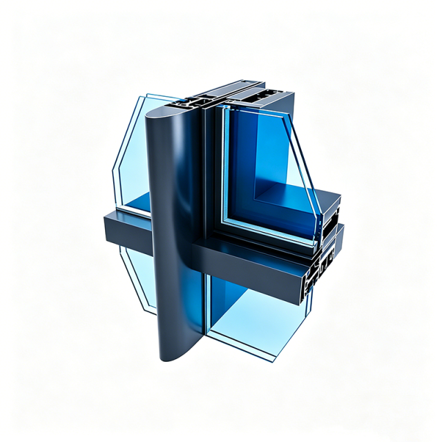 Curtain Wall Window Series // Zenith 40 Series Exposed Frame Curtain Wall,Juheintl,Curtain Wall Window Series // Zenith 40 Series Exposed Frame Curtain Wall