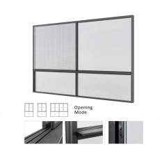 Window Series // Zenith 126 series six track suspended sliding window | Juheintl