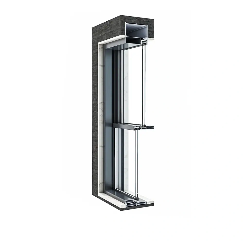 Window Series // Zenith 150 Series Motorized Vertical Lift Window | Juheintl