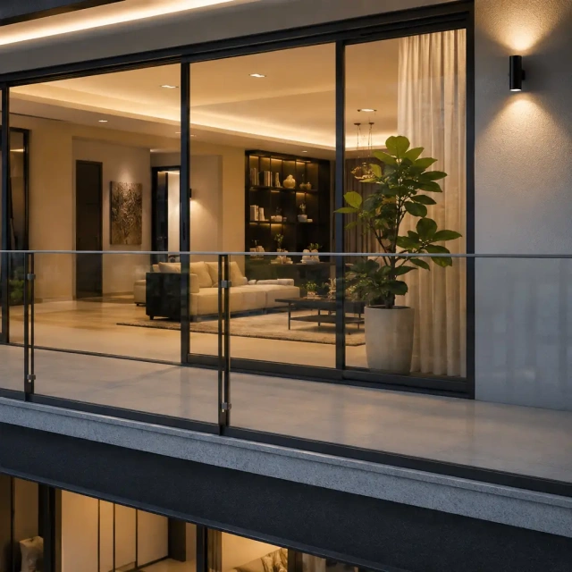 Zenith™ Panoramic Glass Balustrade System – Unobstructed View for Balconies & Terraces | Juheintl
