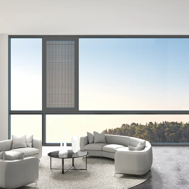 Serie de ventanas // Ventana corredera de presión lateral Zenith Serie 130 | Juheintl