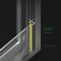 Serie de ventanas // Ventana corredera de presión lateral Zenith Serie 130 | Juheintl