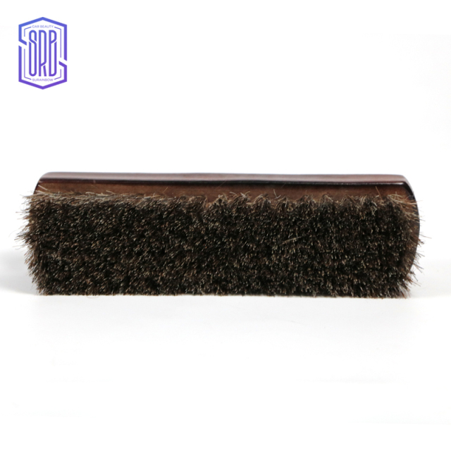 Wooden horse hair brush