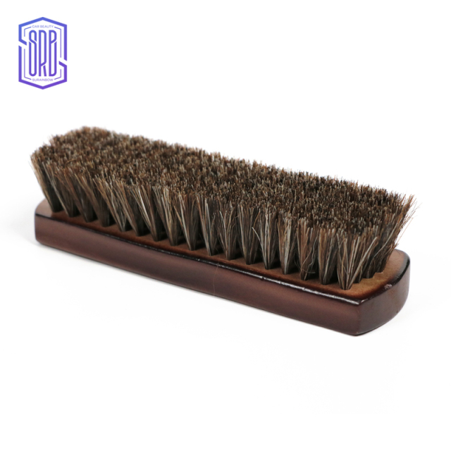 Wooden horse hair brush