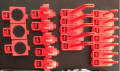 Hooks for car wash tools hanging board SG-129
