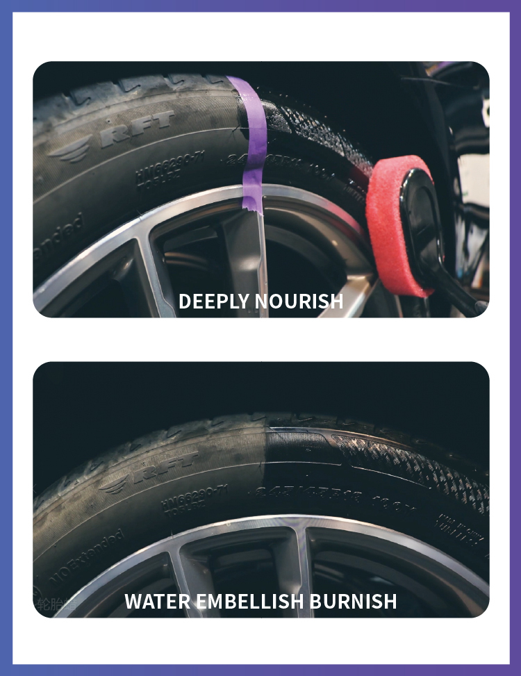 SRB1: 2 Tire glazing protection wax