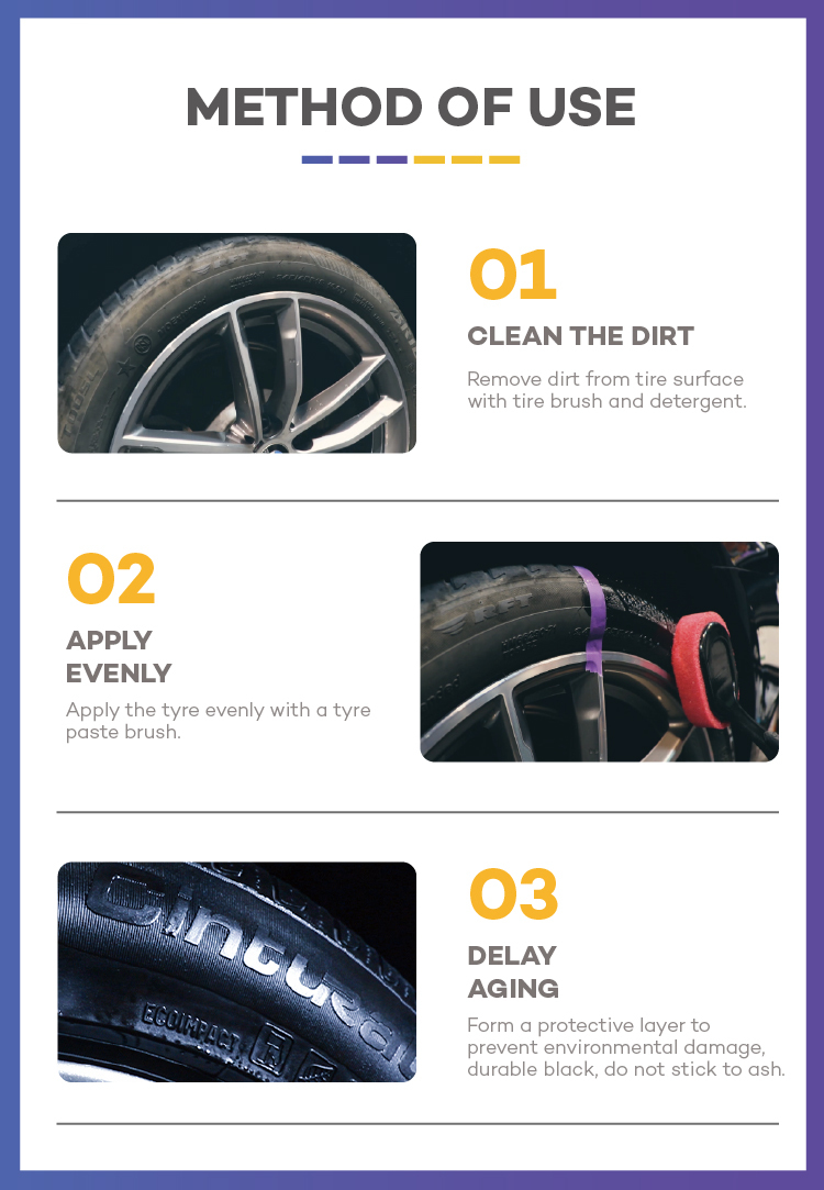 SRB1: 2 Tire glazing protection wax