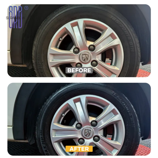 Surianbow D06 Car Care Tire Dressing Customized Durable