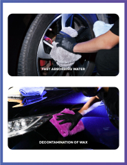 Edgeless Car Wash Drying Cloth 40x40cm