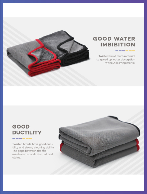 T-349 Single Side Twisted Loop Drying Towel 40x40cm