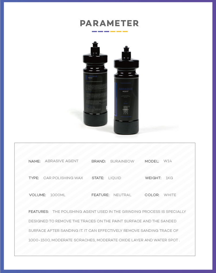 CAR POLISH WAX W14