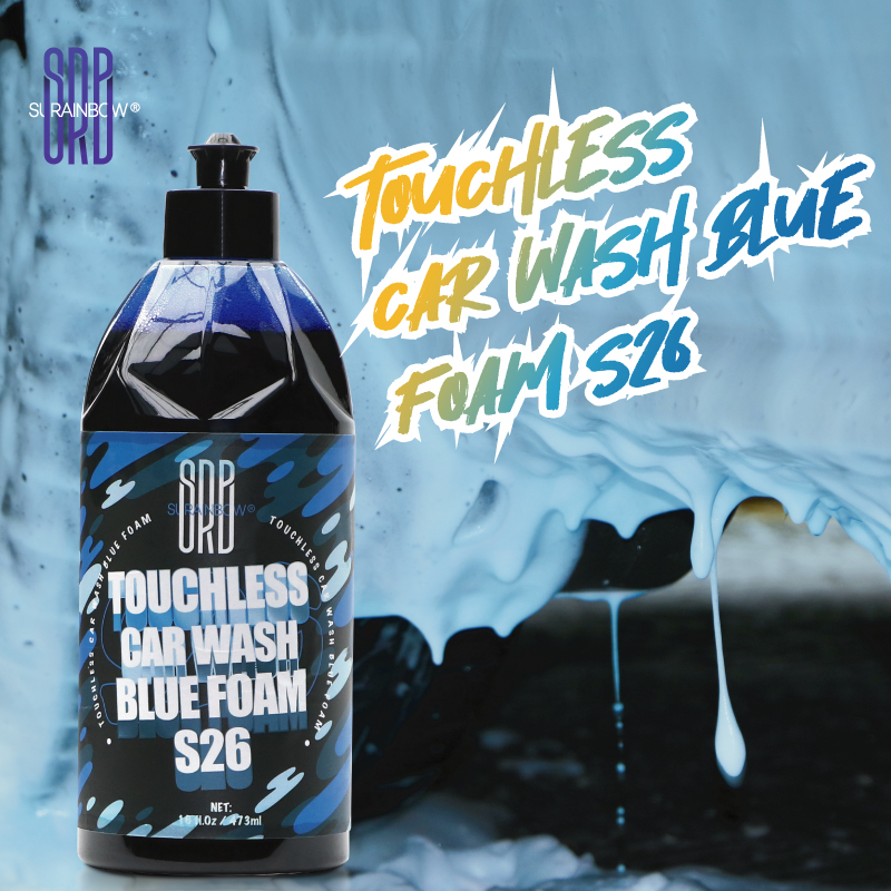 Touchless Car Wash Blue Foam Pre Wash