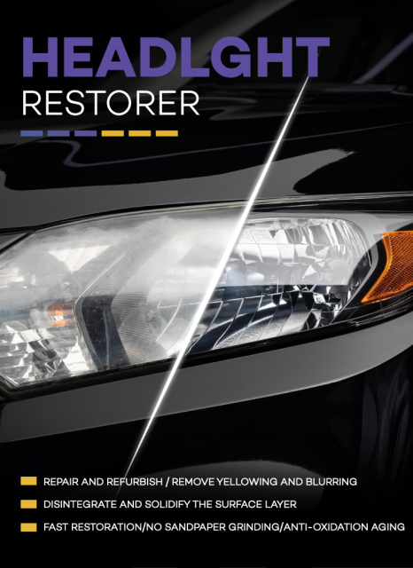 HEADLIGHT POLISH WAX