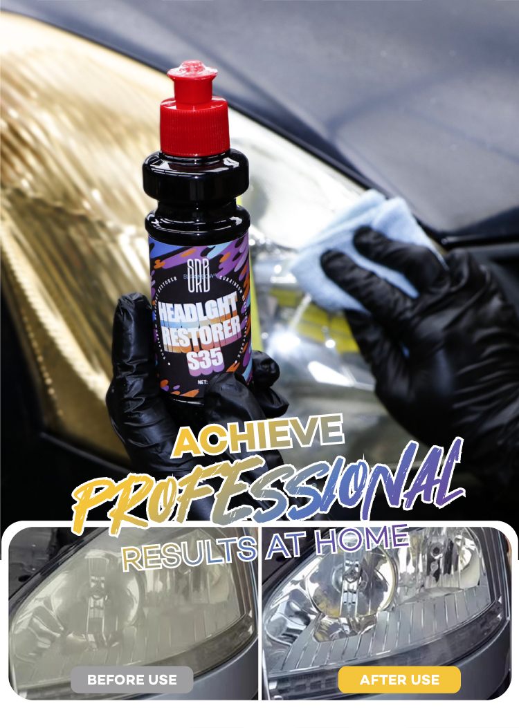 HEADLIGHT POLISH WAX