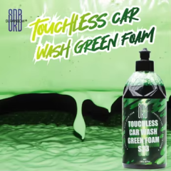 Touchless Car Wash Green Foam