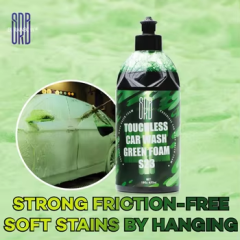Touchless Car Wash Green Foam
