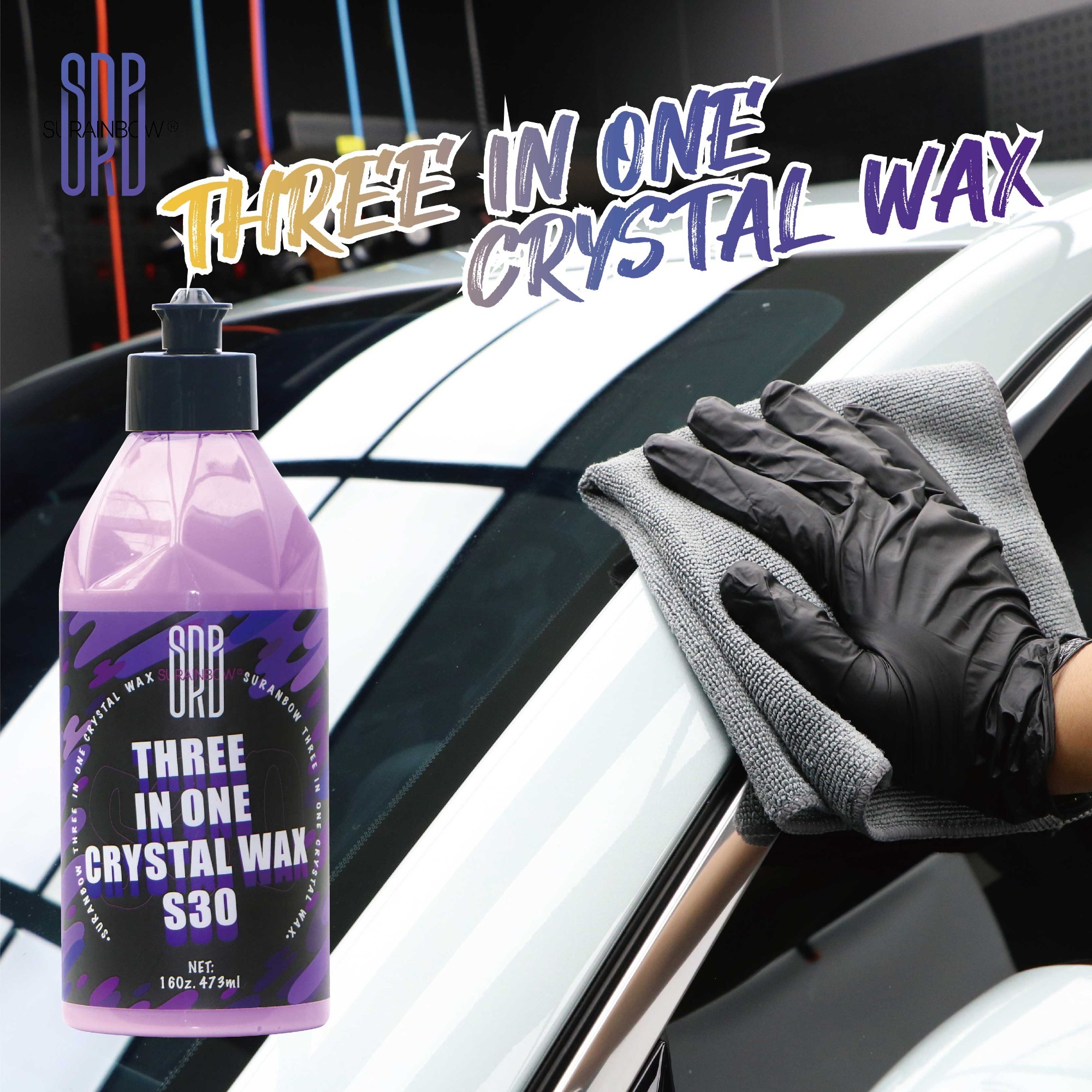 S30 SRBThree in one crystal wax long lasting and super protection