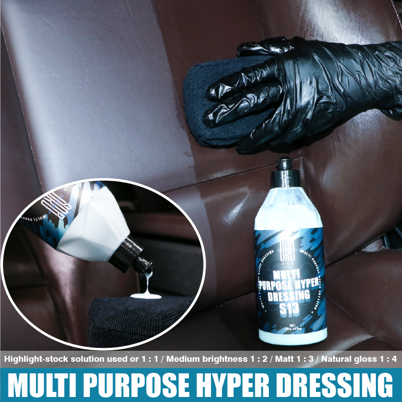 Surainbow S13 Multi-purpose Super Dressing OEM Customized Car Care and Cleaning Water-Based 1:1 Dilution