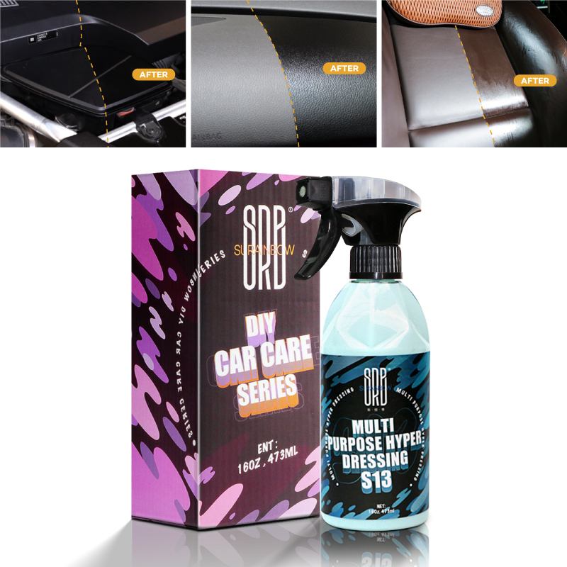 Surainbow S13 Multi-purpose Super Dressing OEM Customized Car Care and Cleaning Water-Based 1:1 Dilution
