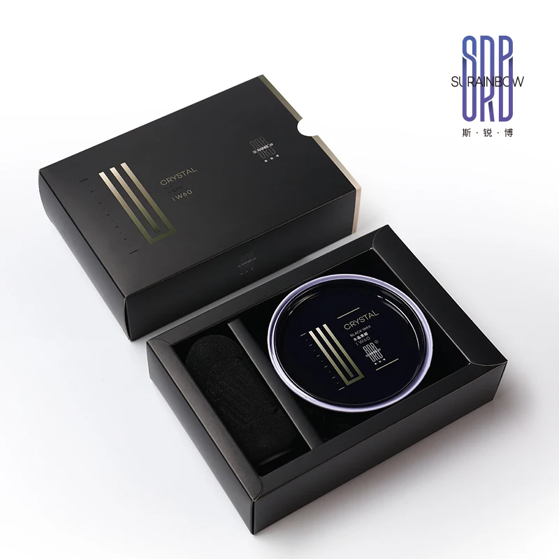 W60 SRB Crystal Black wax Car Polishing  Detail Care  Gloss Protection for Black Cars