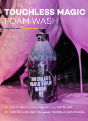 SRB S1 Pink Touchless Magic Foam Cleaner Liquid 1:800 Dilution 3-Year Expiration for Car Detailing & Wash