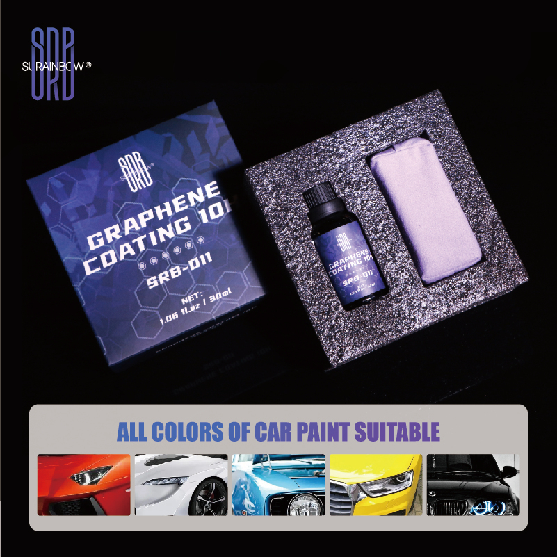 SRB 008 SRB Nano Coating Graphene Ceramic Coating Car Ceramic Sealant 9H+ Years of Long-Lasting Protection Ultra High Gloss