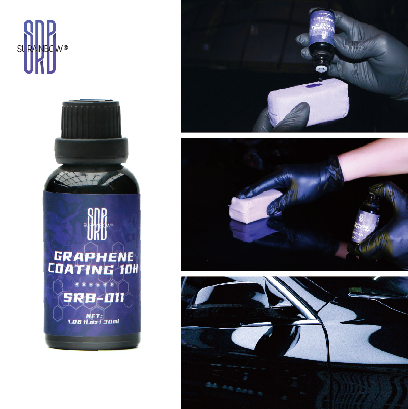 SRB 008 SRB Nano Coating Graphene Ceramic Coating Car Ceramic Sealant 9H+ Years of Long-Lasting Protection Ultra High Gloss