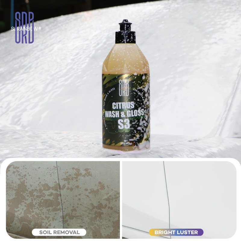 Surianbow S3 Citrus Snow Foam Cleaner Shampoo for Auto Detailing Wash