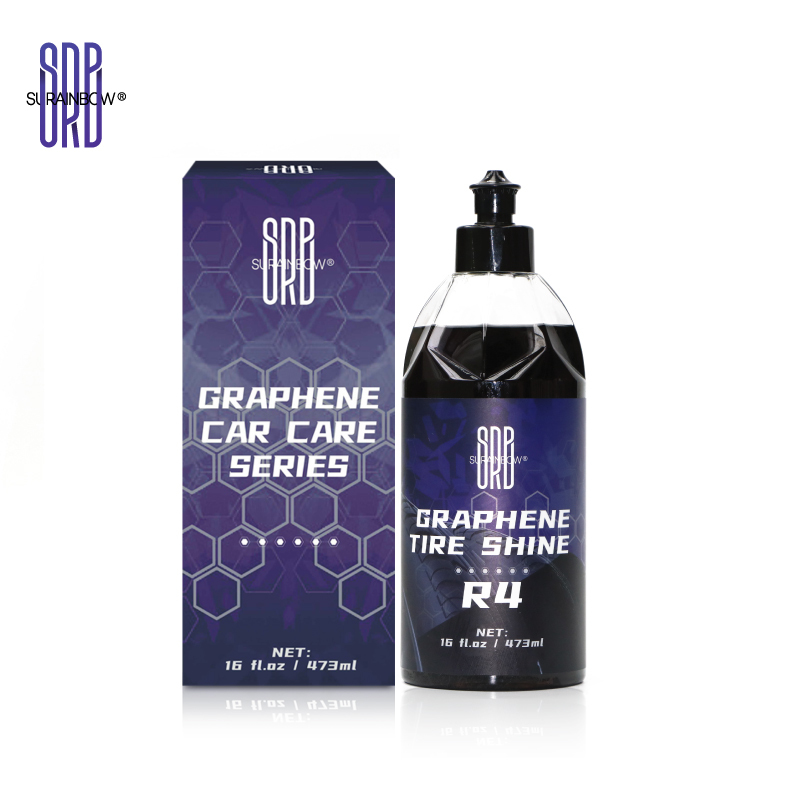 SRB Graphene Tire Shine is used to add shine to and protect car tires.