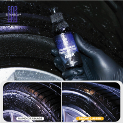SRB Graphene Tire Shine is used to add shine to and protect car tires.