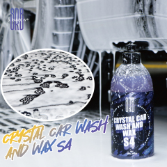 SRB Crystal Car Wash and Wax S4  Auto Care Fluid: CarSoap, UV Protection, Prevents Fading & Aging, Berry Scent