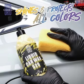 Car Liquid Wax Polish Long Lasting Gloss Hydrophobic Auto Paint Care Liquid Car Wax for Detailing SRB S29