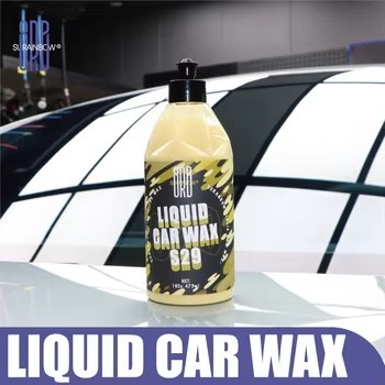 Car Liquid Wax Polish Long Lasting Gloss Hydrophobic Auto Paint Care Liquid Car Wax for Detailing SRB S29