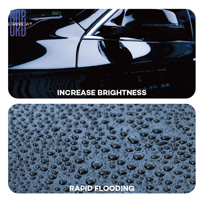 Car Liquid Wax Polish Long Lasting Gloss Hydrophobic Auto Paint Care Liquid Car Wax for Detailing SRB S29