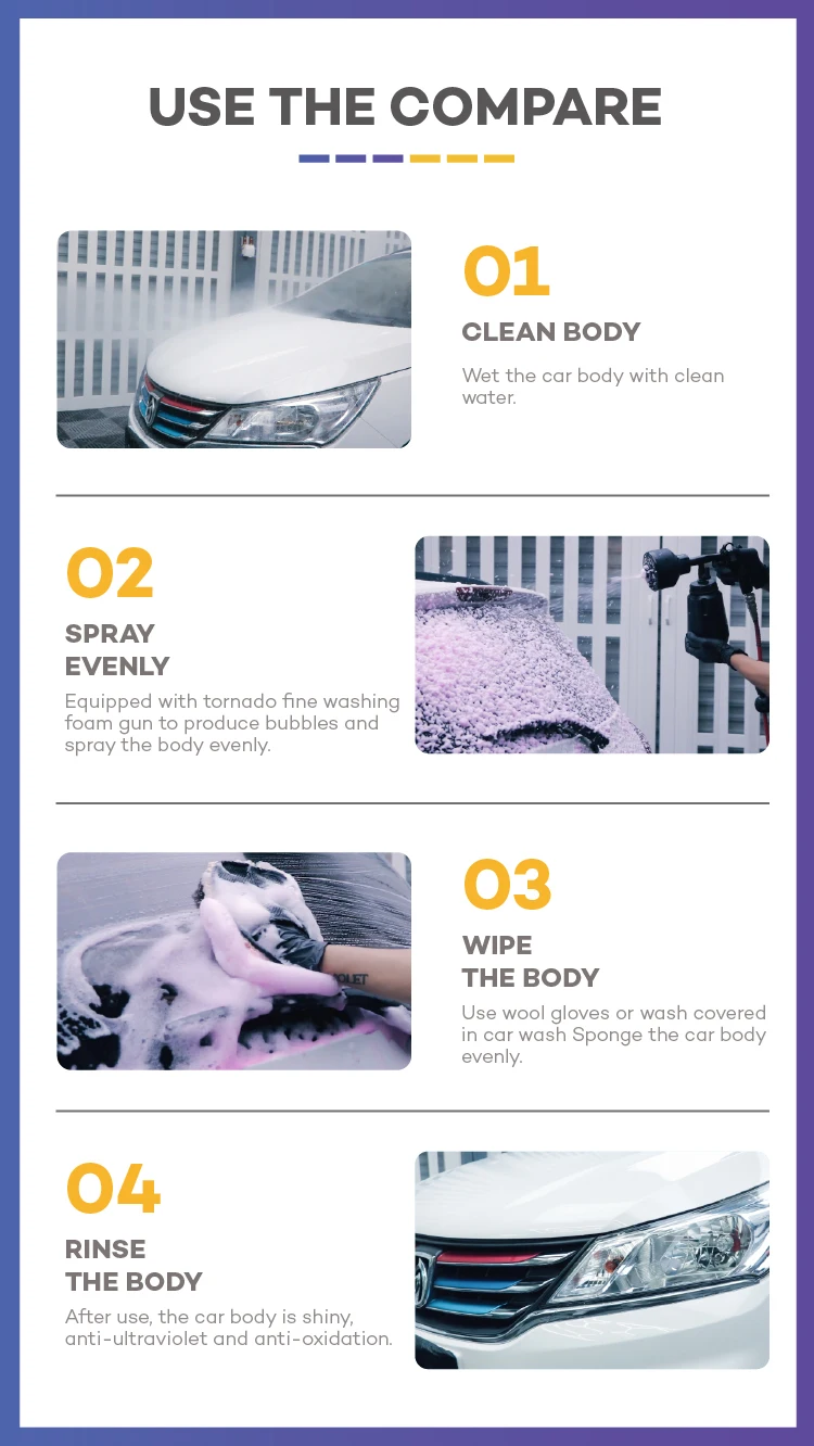 Magic color car wash Shampoo