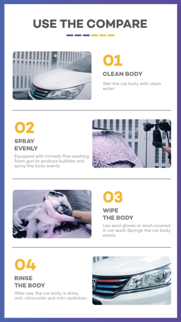 Magic color car wash Shampoo