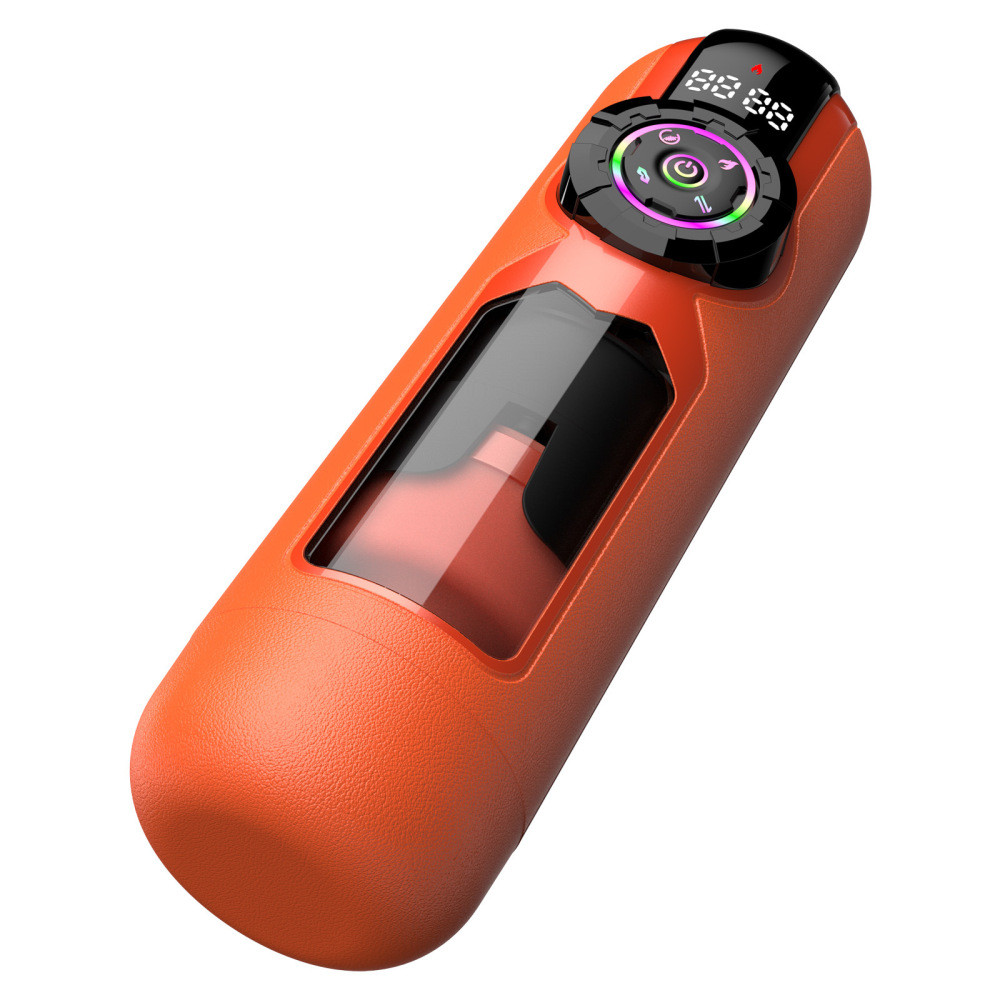 Airplane Cup PRO Edition Telescopic Sucking Vibration Heating APP Male Products Masturbator Exercise