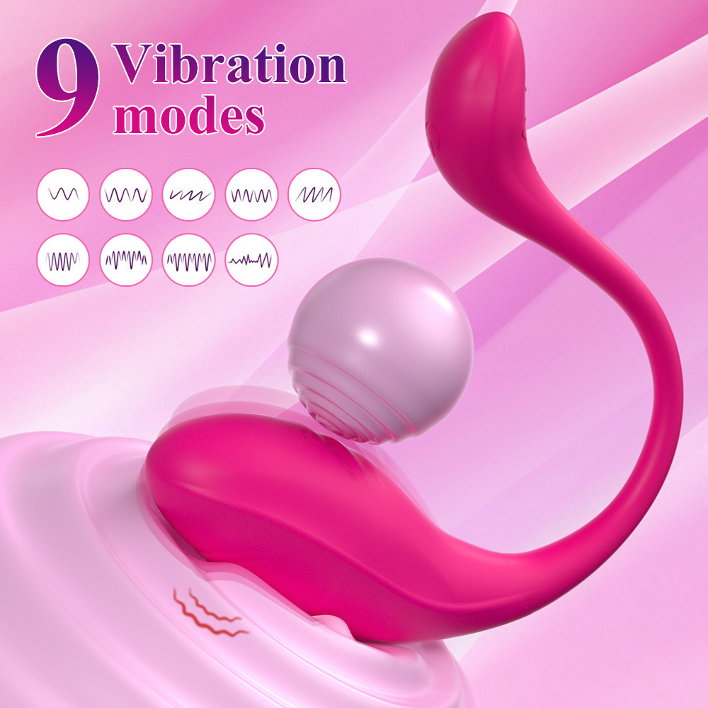 Remote-controlled egg launcher + APP remote control for female wearable flirtation and self-pleasuring device