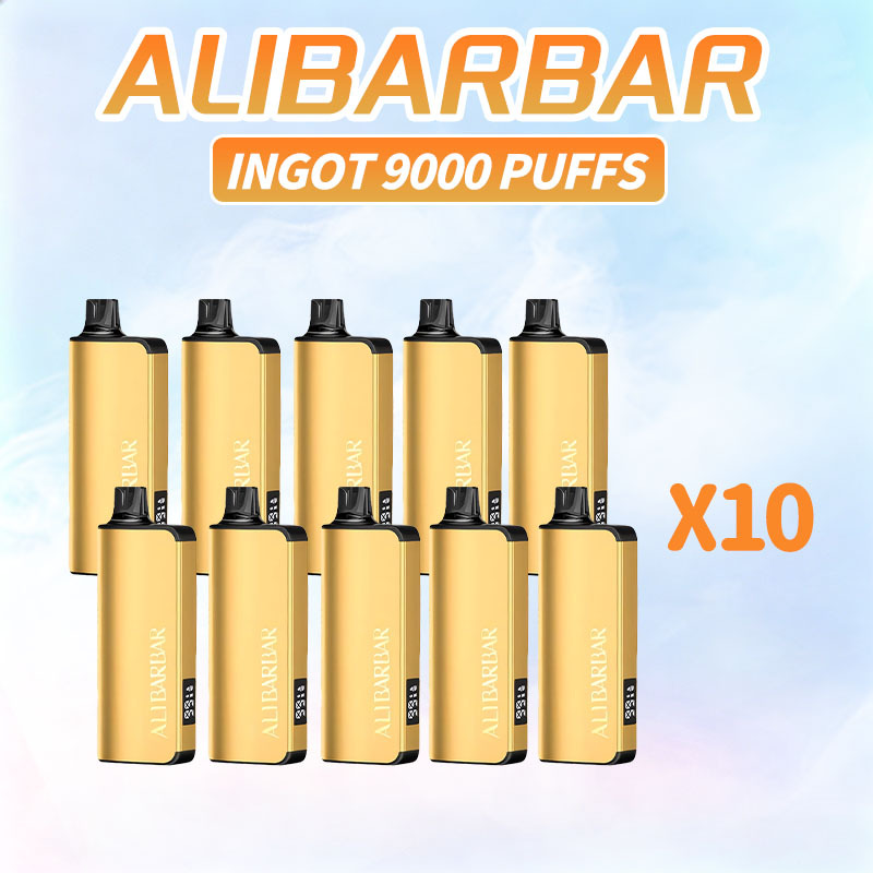 Wholesale and Distribution Exclusive  Local Stock  Fast AUS Shipping   Alibarbar Ingot 9000Puffs Disposable Vape